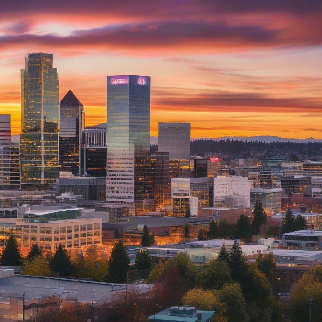 Portland Tech Skyline