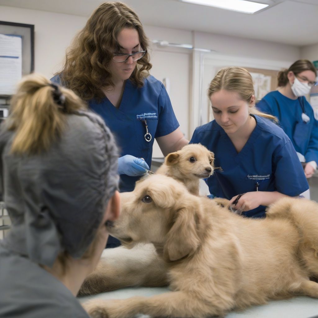 Veterinary Technician Students